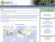 Tablet Screenshot of irisbg.com
